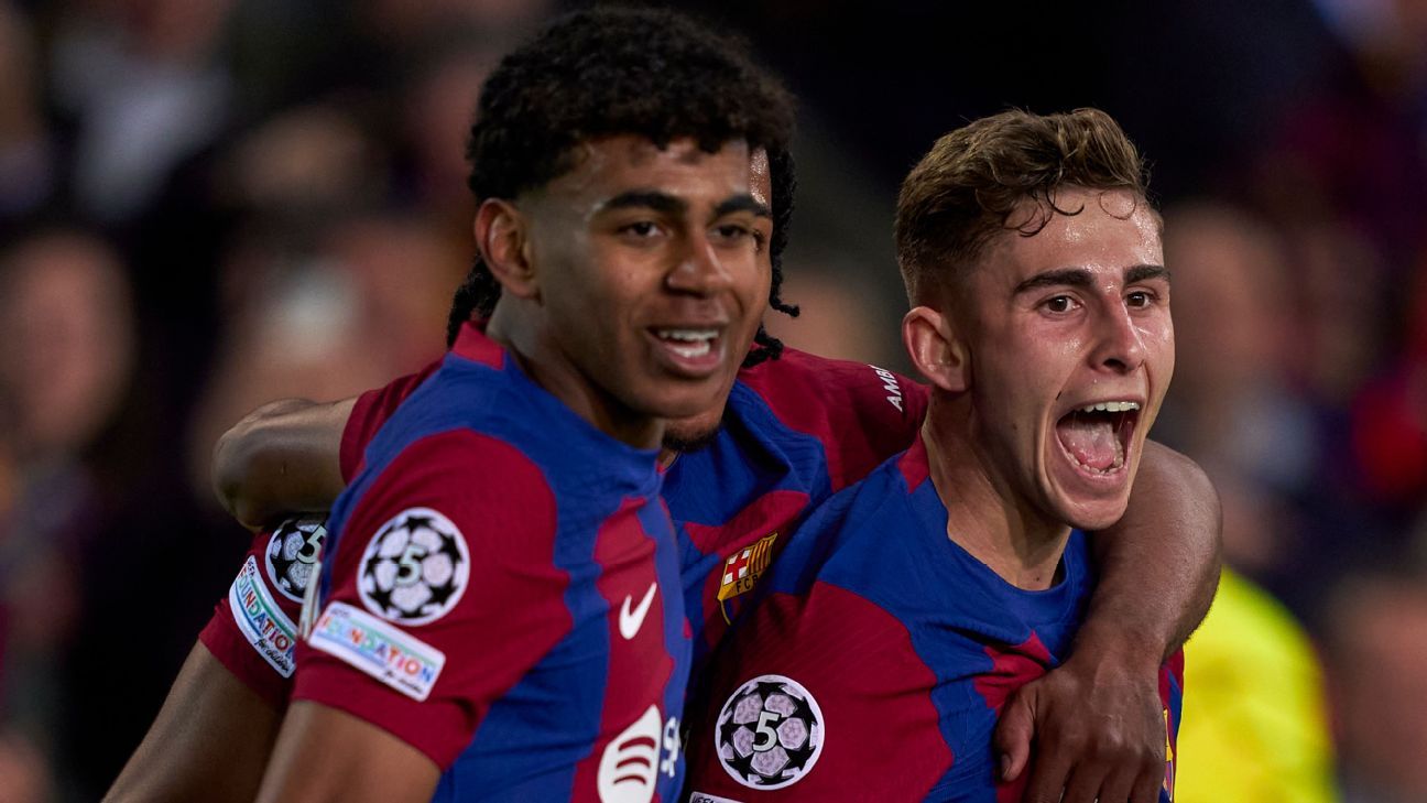 The future is now: La Masia grads fire Barca into UCL quarters