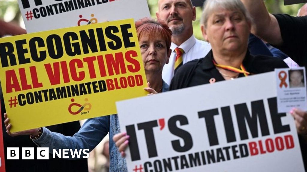 Infected blood victims could get £2m compensation