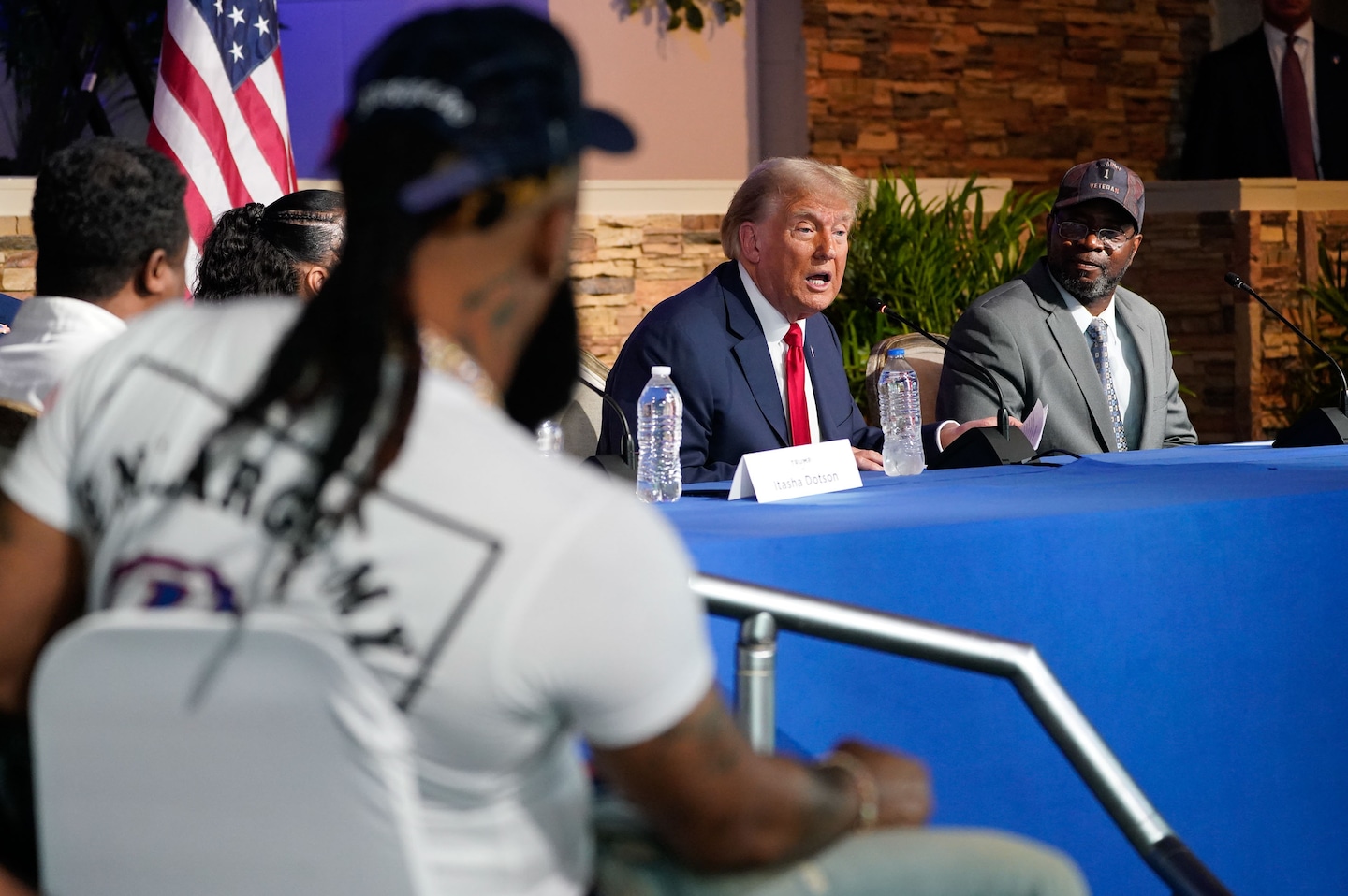 Trump portrays rampant crime in speech at Black church in Detroit