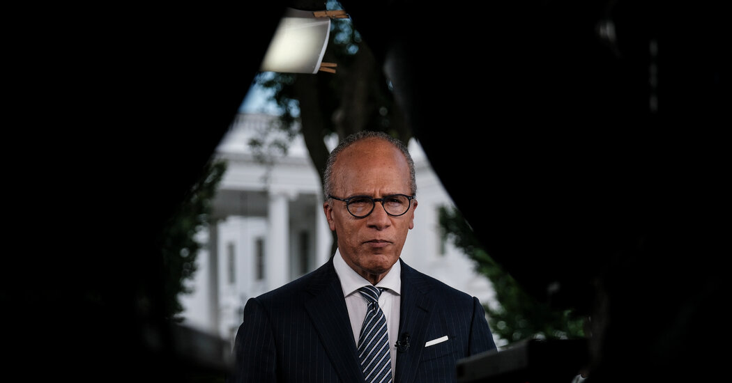 Lester Holt to Leave ‘NBC Nightly News’ Anchor Role