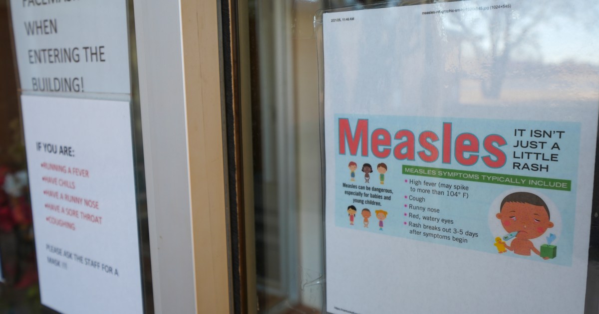 US reports first measles death since 2015 | Health News