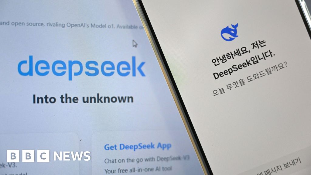 South Korea bans new downloads of China’s DeepSeek AI