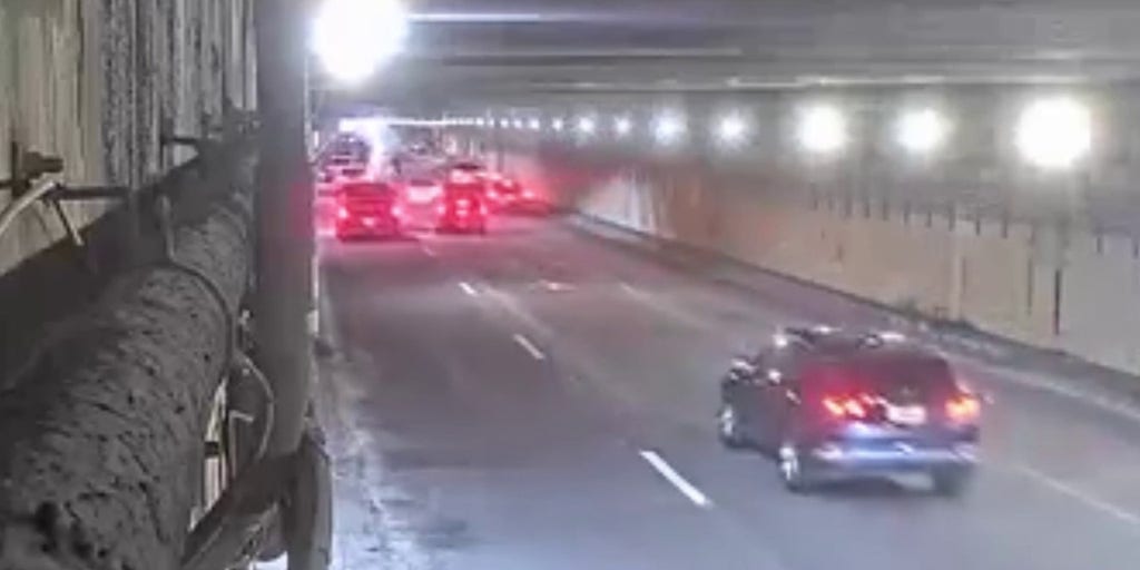 Weathering causes massive chunk of concrete to fall in Boston tunnel