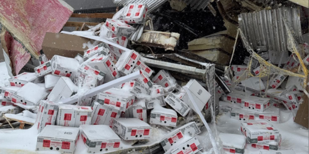 Multiple crashes, including a truck with eggs, shut down turnpike in Oklahoma