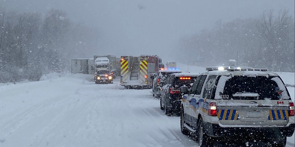 Snow squall leads to ‘very serious’ major pileup on Ontario highway