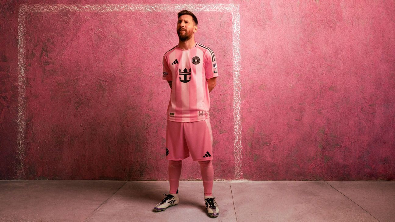 Lionel Messi unveils Inter Miami 2025 kit in Super Bowl ad