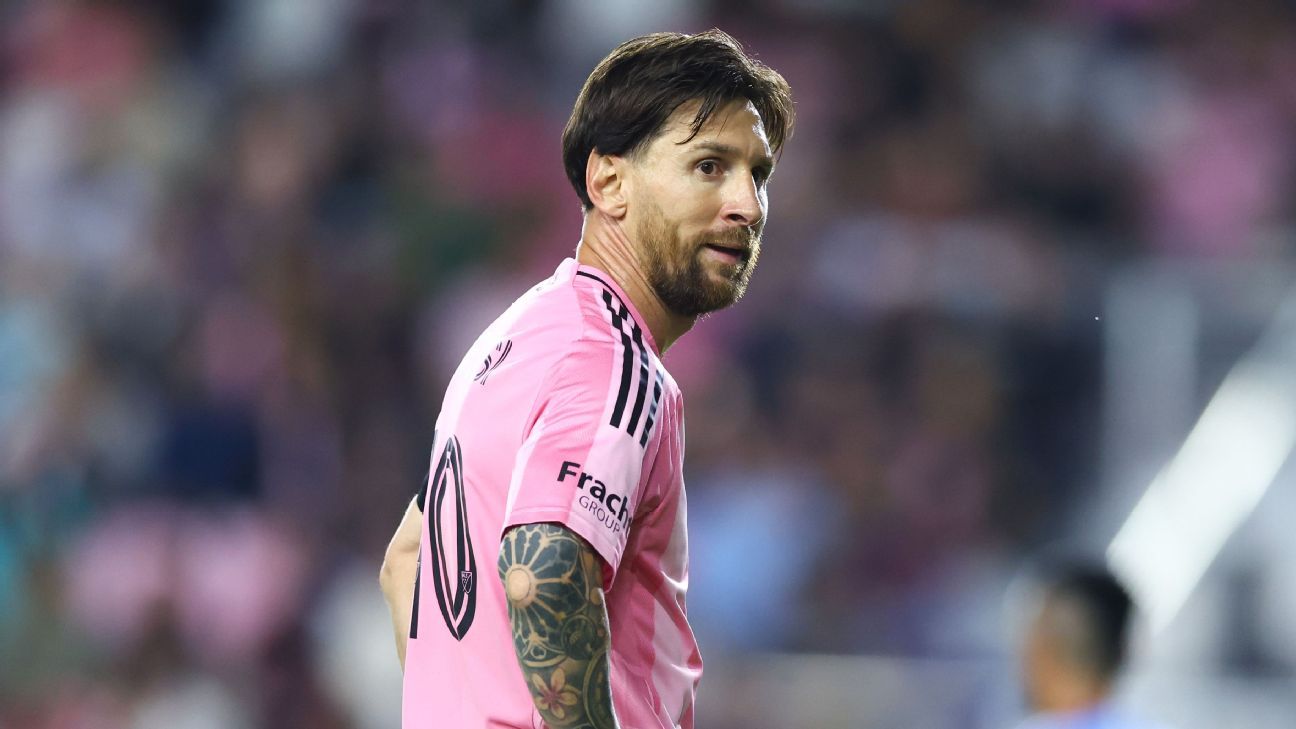 Lionel Messi nets slick goal against Sporting KC in Champions Cup