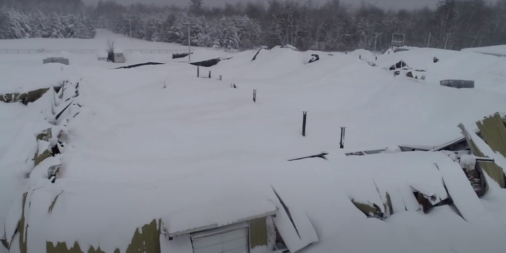 Heavy snow leads to collapse of 26 buildings in Oswego County, New York