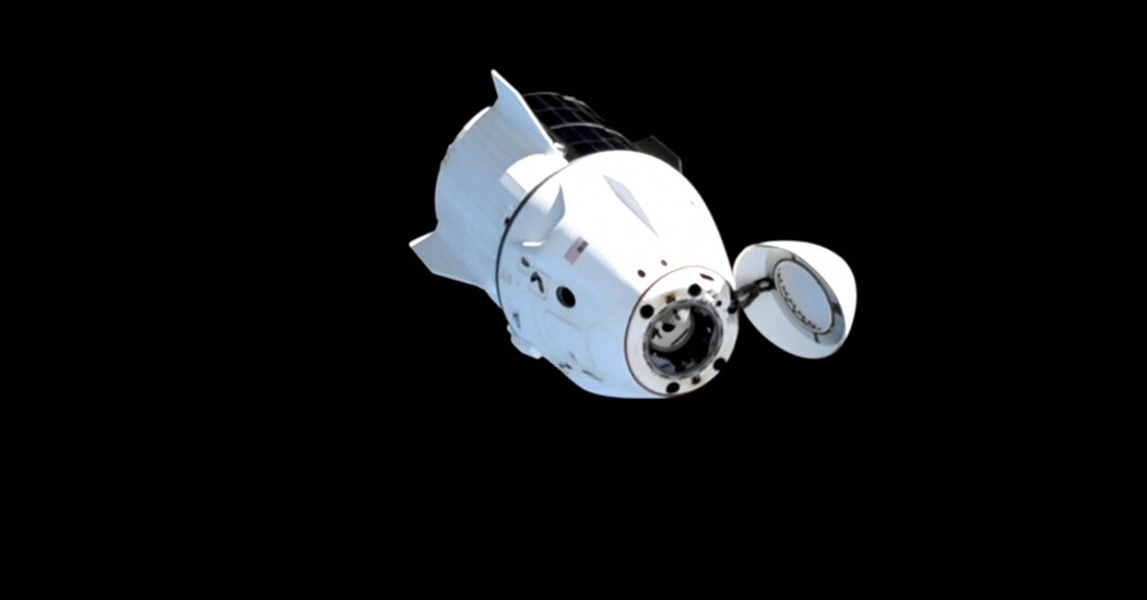 NASA Astronauts Undock and Start Return to Earth on SpaceX Capsule: Live Updates