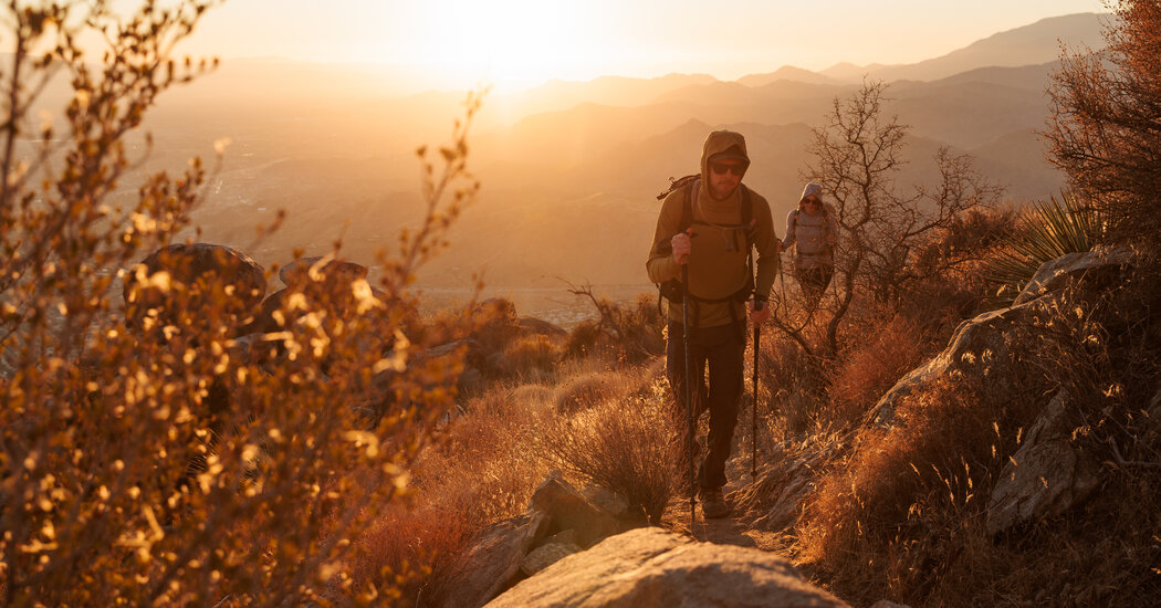 Hiking the Cactus to Clouds Route in Palm Springs, Calif.