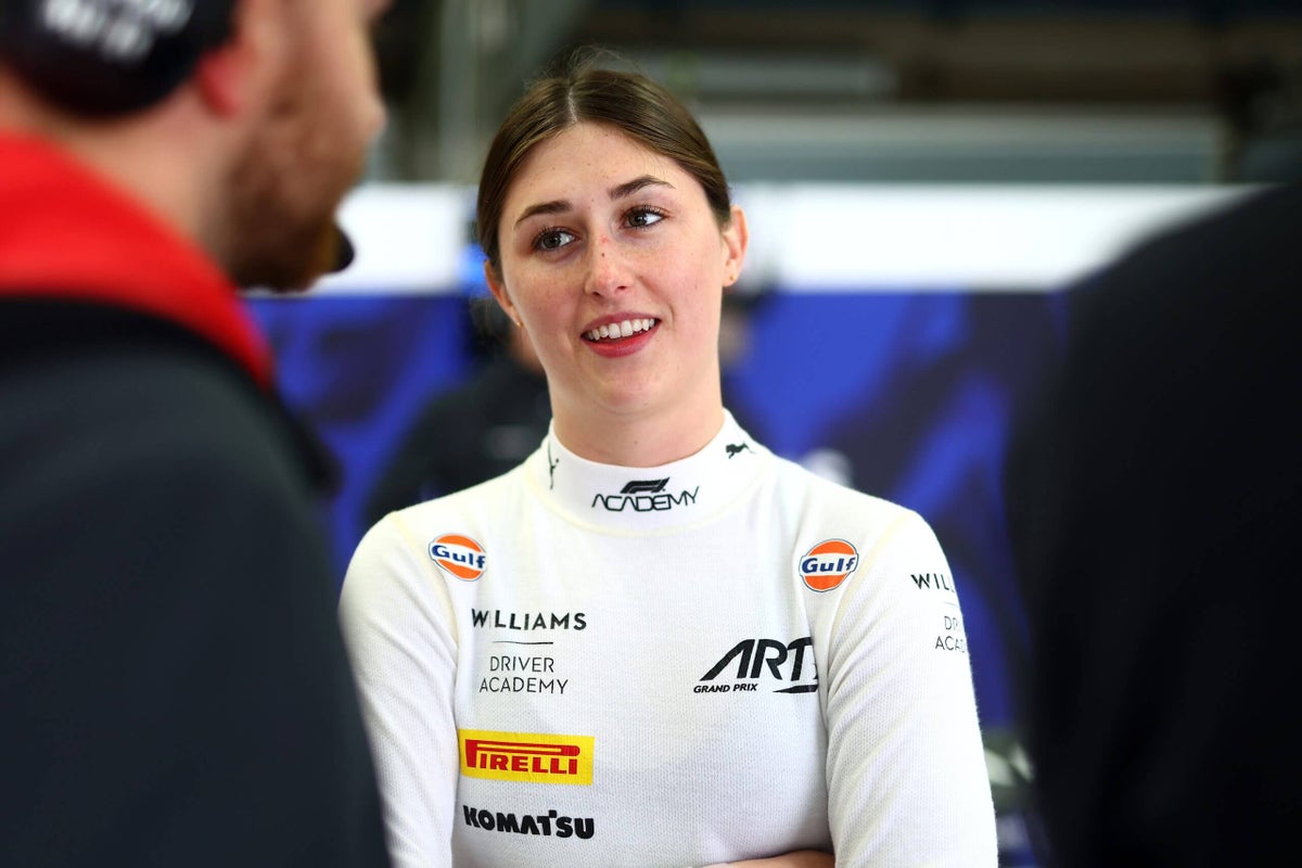 F1 Academy’s Lia Block learned to drift from her dad. Now she’s making her own name