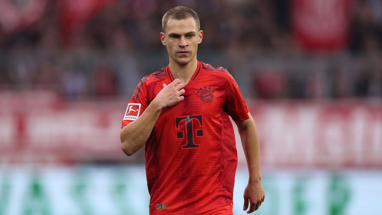 Joshua Kimmich signs new Bayern Munich contract until 2029