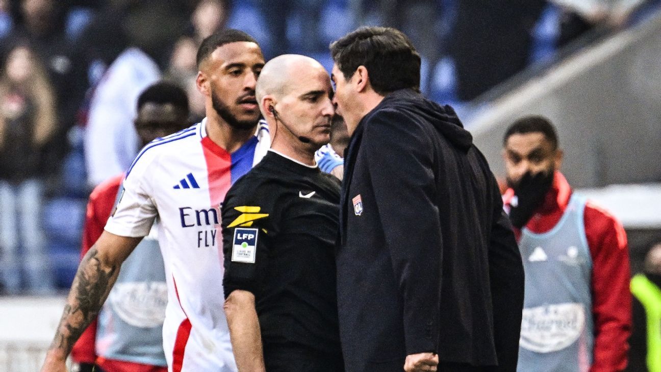 Lyon boss Paulo Fonseca gets 9-month ban for confronting ref