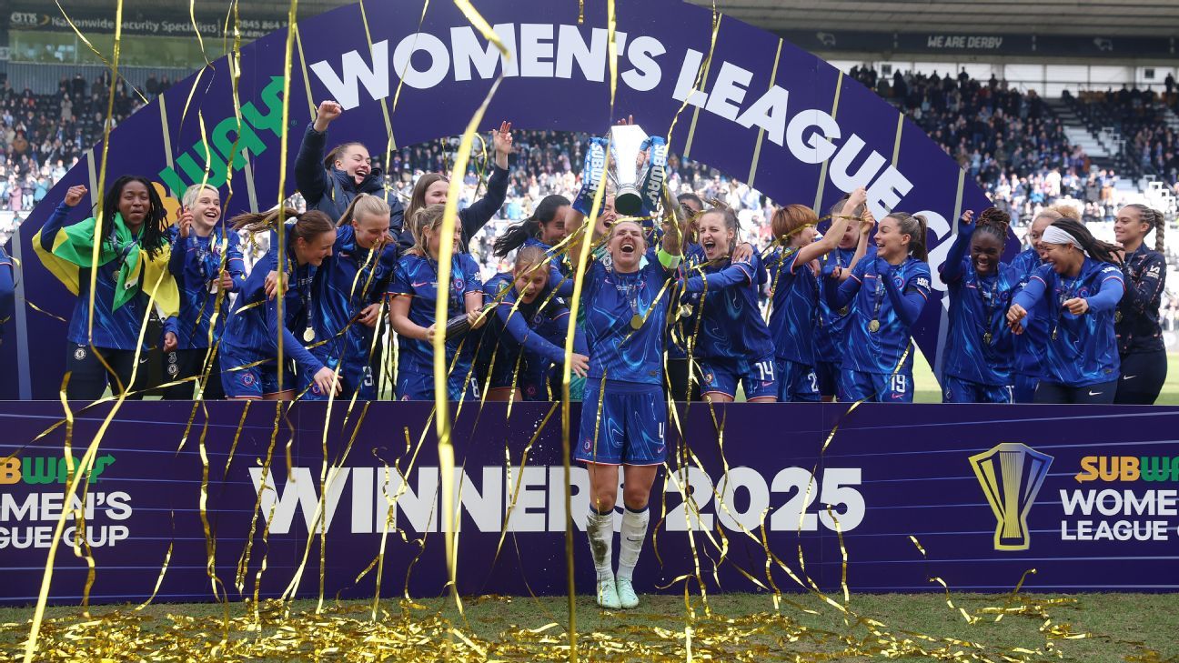 Chelsea claim Women’s League Cup as luck deserts Man City