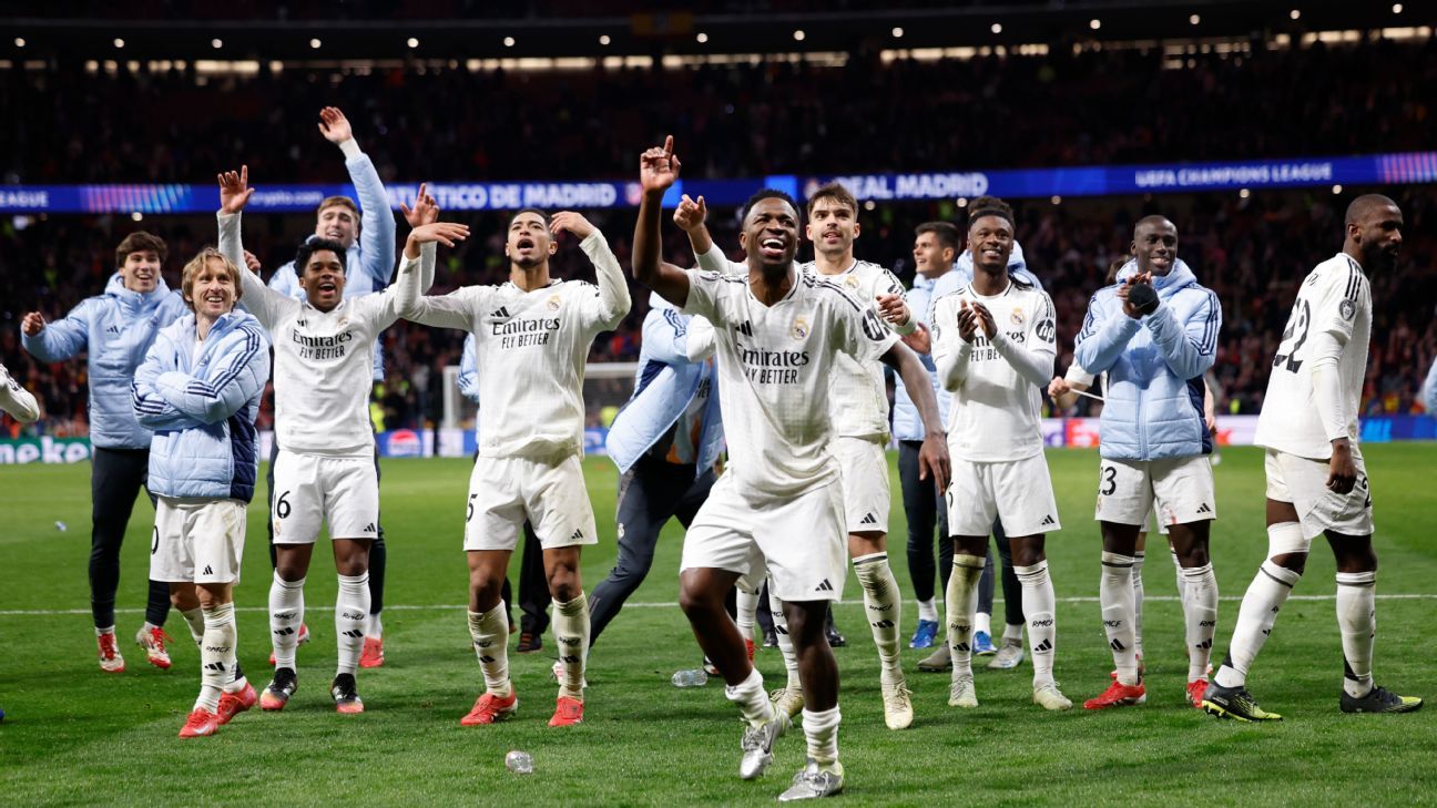 UEFA to investigate 4 Real Madrid players over Atlético game