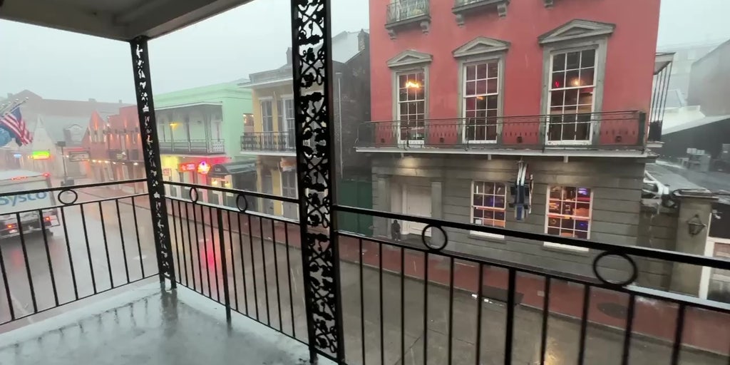 New Orleans under flash flood risk as storms threaten several inches of heavy rain
