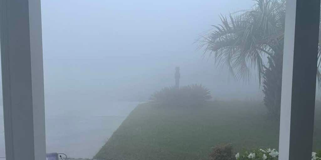 Smoke from wildfire flare-ups still plague Myrtle Beach area