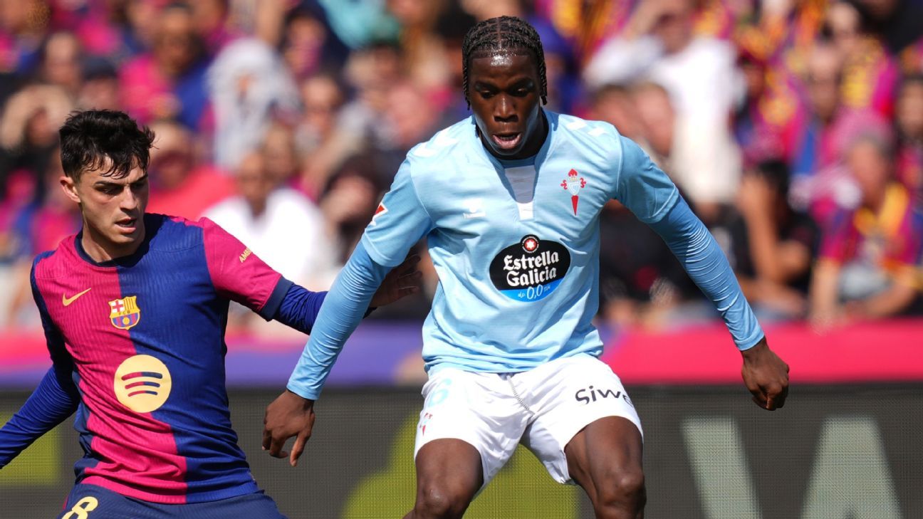 Celta Vigo’s Moriba targeted by racist slurs at Barcelona, coach says