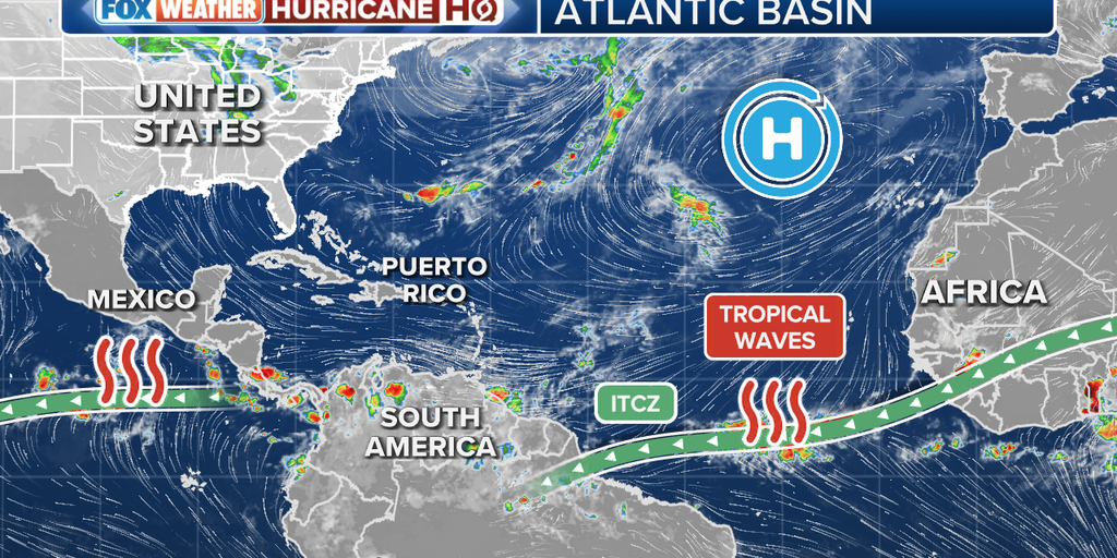First tropical wave of 2025 Atlantic hurricane season forms near Africa