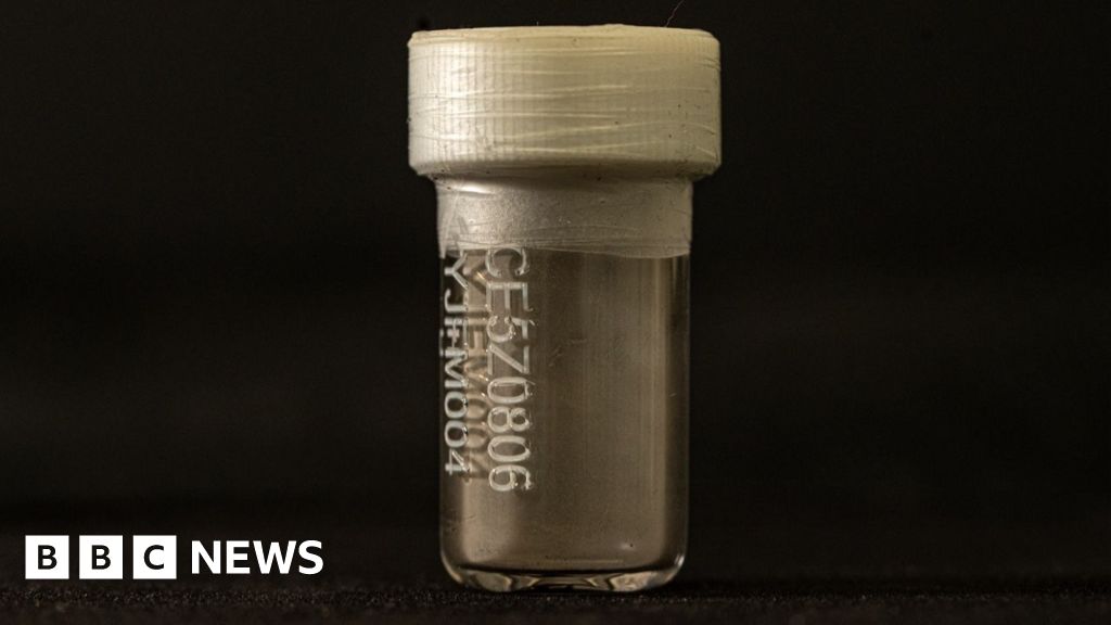 Extremely rare Moon dust loaned from China shown in UK