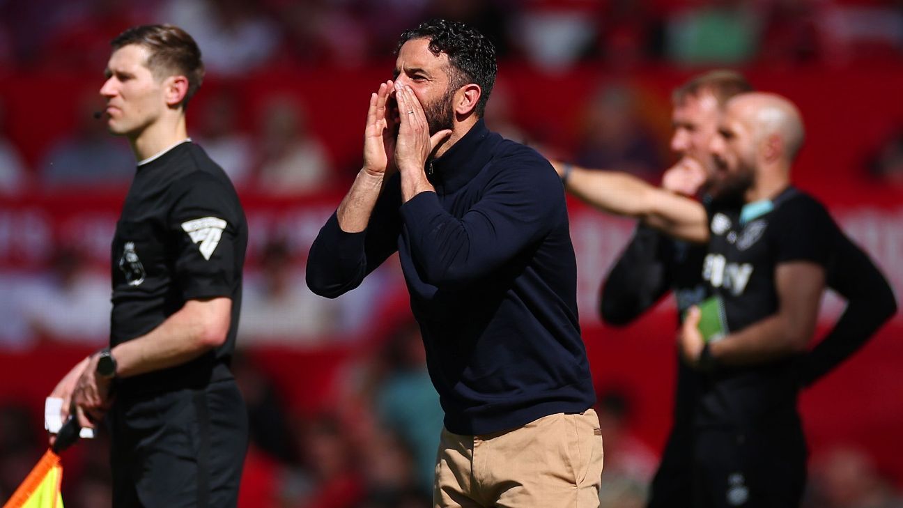 Ruben Amorim warns Man United players: Places for UEL final on line against Chelsea