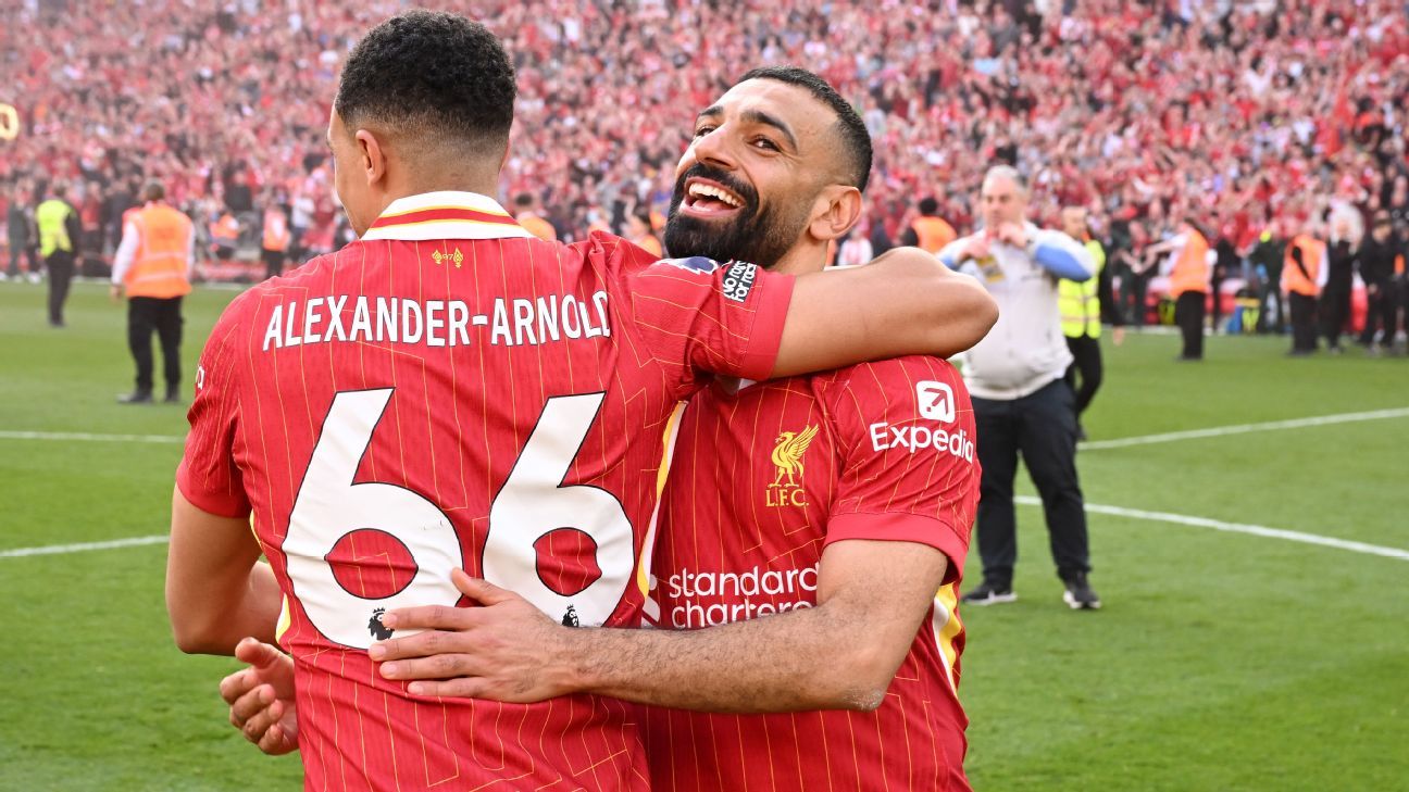 Mohamed Salah pleads with fans for Trent Alexander-Arnold farewell