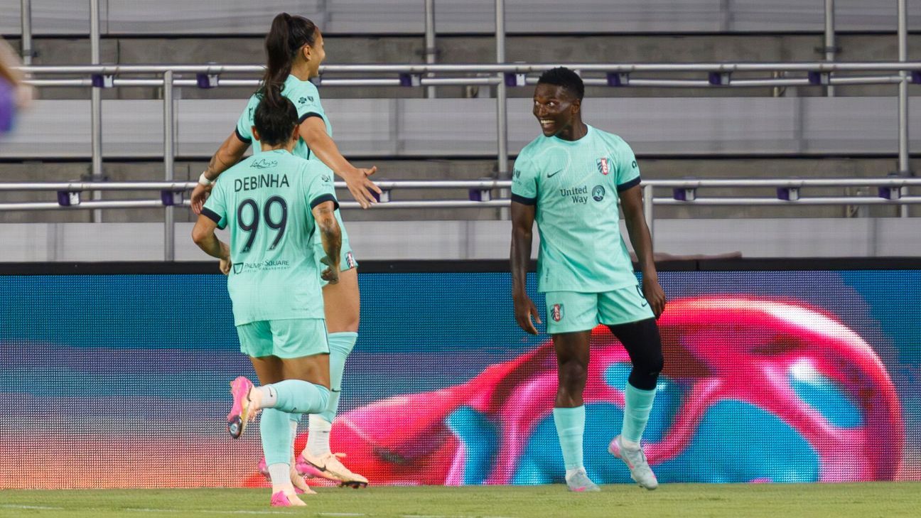Current’s Temwa Chawinga fastest to 25 NWSL goals after scoring winner vs. Pride