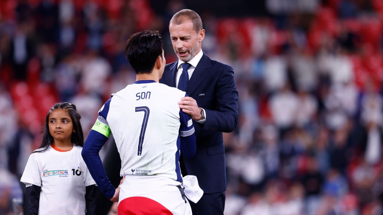 Spurs’ Son Heung-Min misses out on medal after Europa League win
