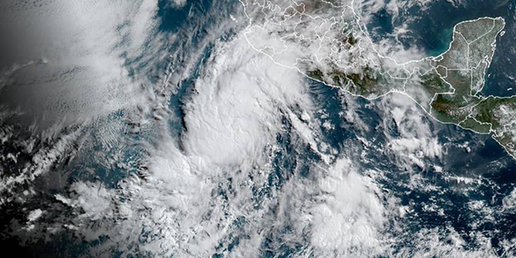 Tropical Storm Alvin forms off Mexico’s coast in Eastern Pacific