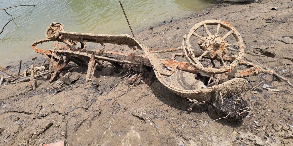 Treasured discoveries surface as North Carolina lake is drained after Helene