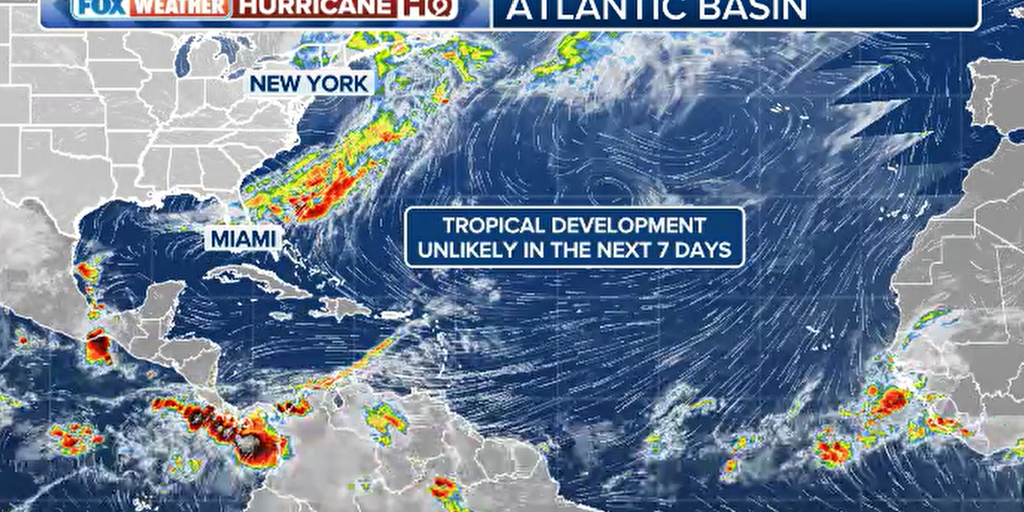 Atlantic hurricane season kicks off without named storm for fourth year in a row