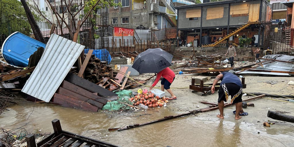 Baby dies after Hurricane Erick made landfall in southern Mexico