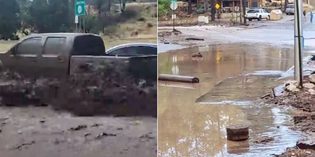 VIDEO: Ruidoso, New Mexico, hit with flash flooding again