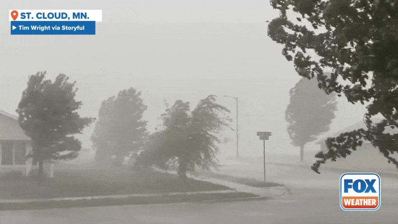 Tornadoes reported in Minnesota as Midwest faces prolonged severe storm threat