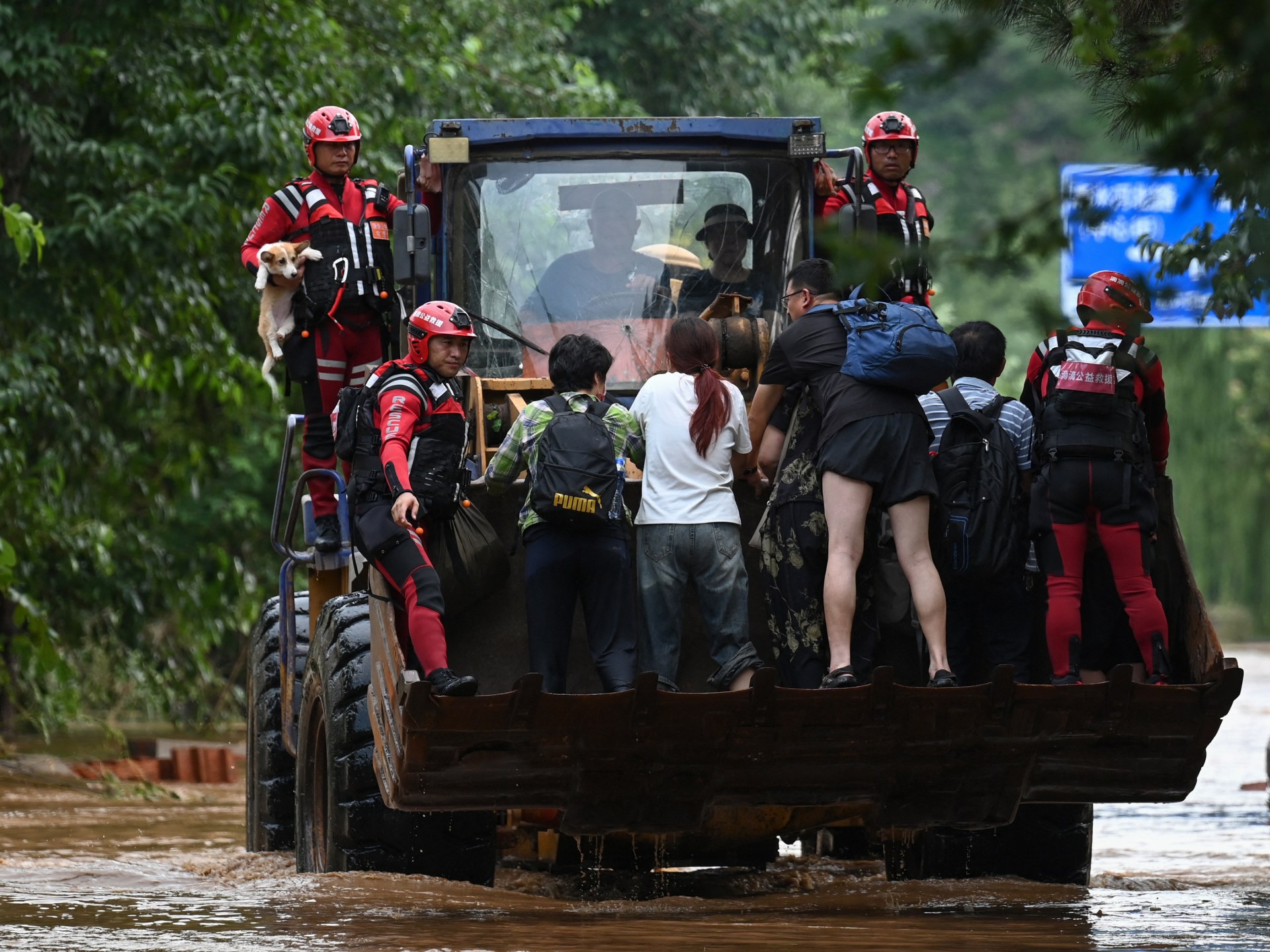 Deadly rain, landslides force mass evacuations in northern China | Climate News