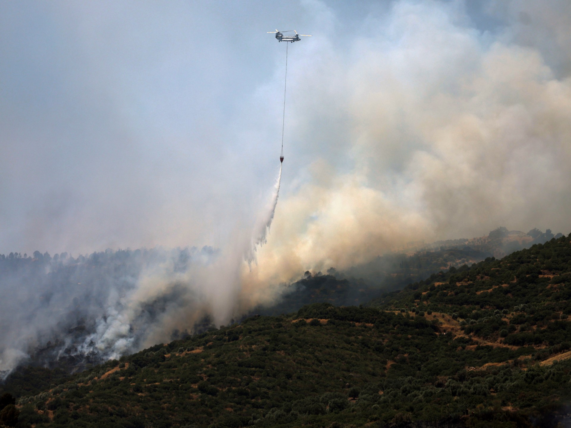 Izmir, villages in Turkiye affected by wildfires now under control | Climate Crisis News
