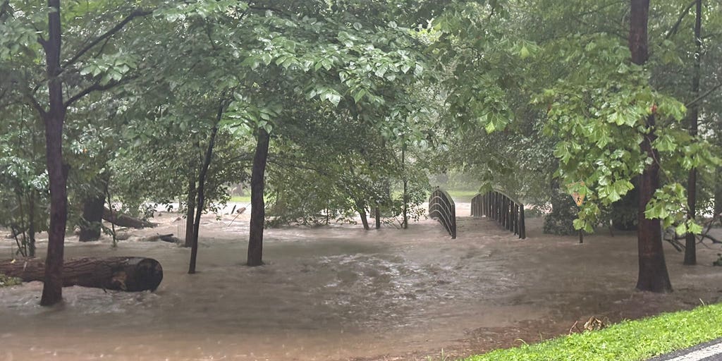 Flash Flood Emergency issued outside nation’s capital after heavy rainfall triggers water rescues
