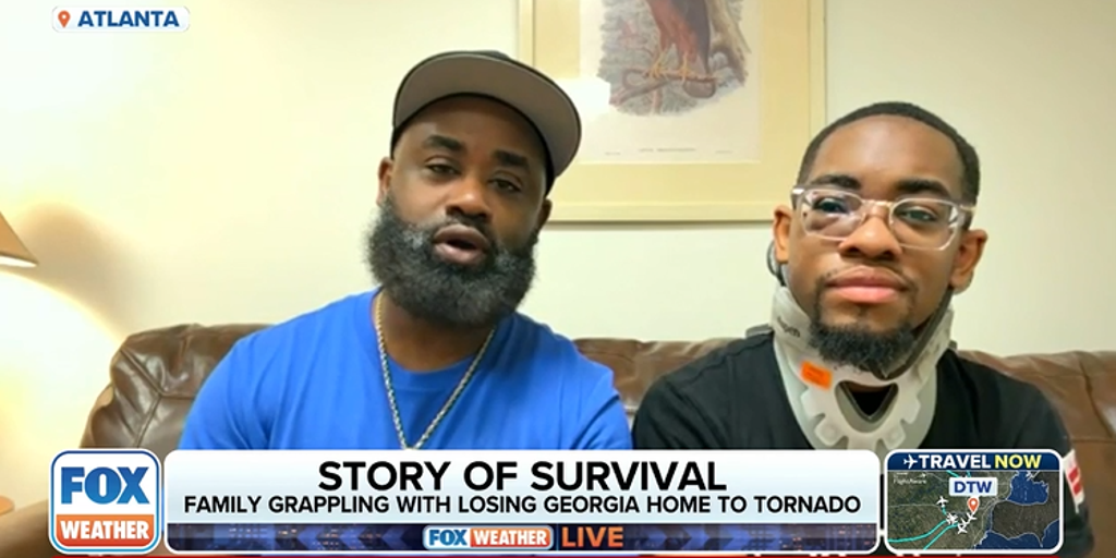 Malachi Chaney shares the story of his recovery after being injured by an EF-2 tornado in Georgia