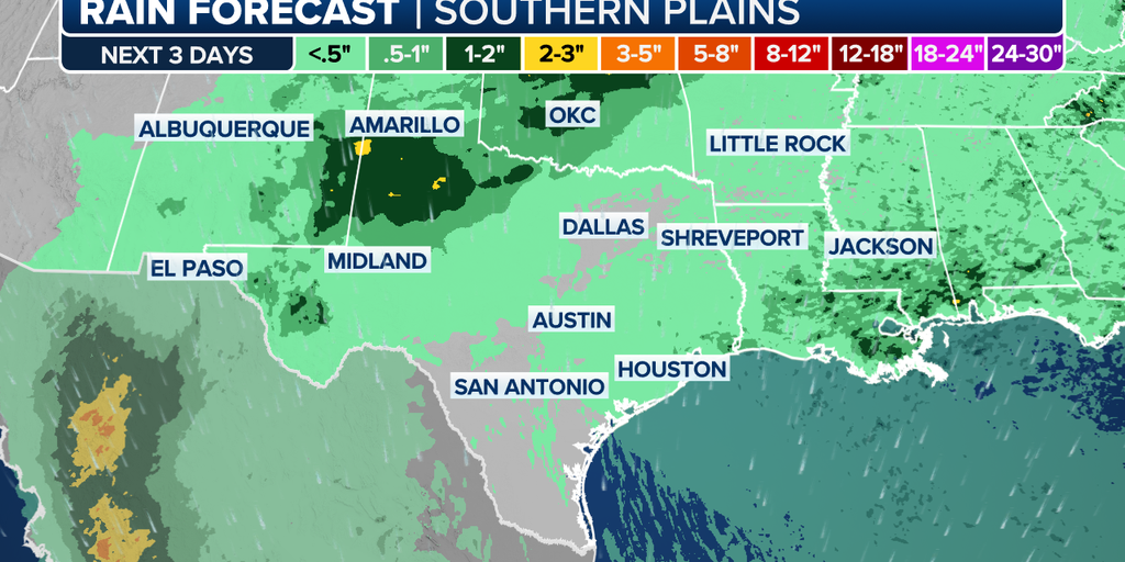 Chances of heavy rain to return to Texas but not in the same places impacted by deadly flooding