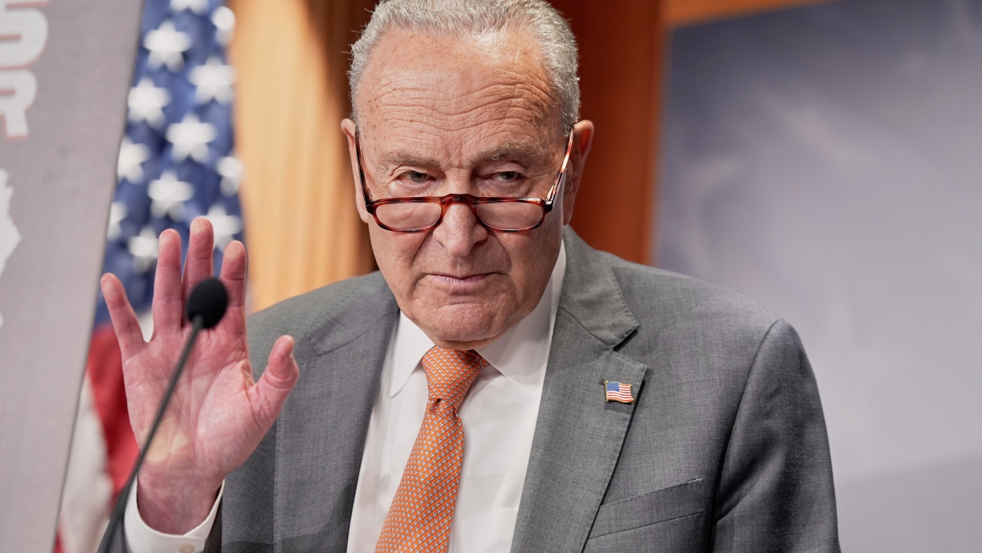 Senate heads home with no deal to speed confirmations as irate Trump tells Schumer to ‘go to hell’ : NPR