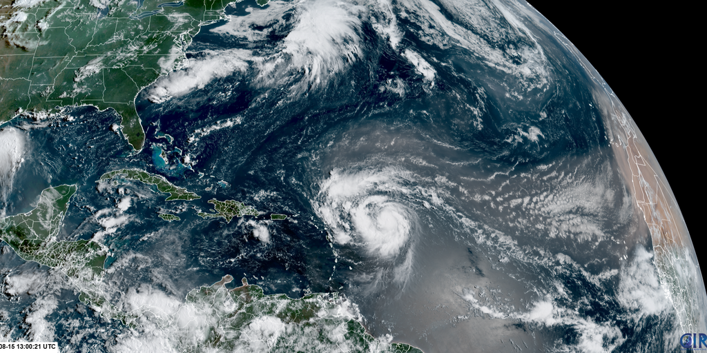 Erin becomes first hurricane of 2025 Atlantic season