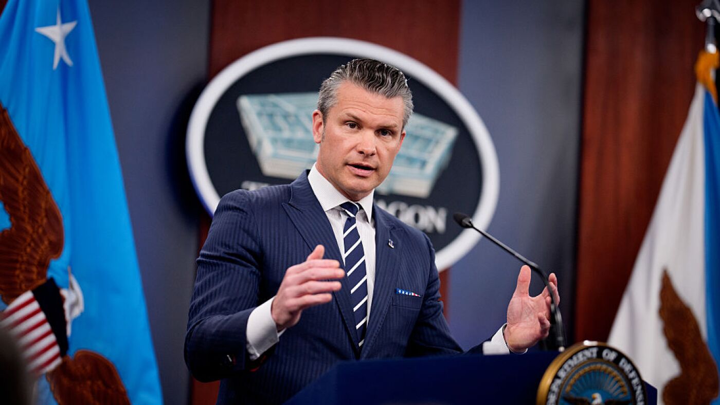 Defense Secretary Pete Hegseth reposts video of pastors saying women shouldn’t vote : NPR