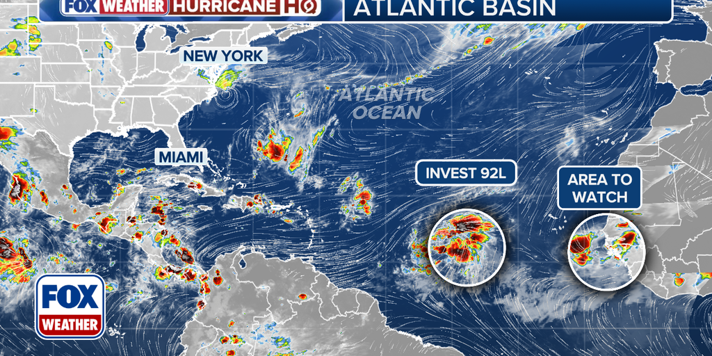 Invest 92L likely to become Tropical Storm Gabrielle as new threat emerges in Atlantic