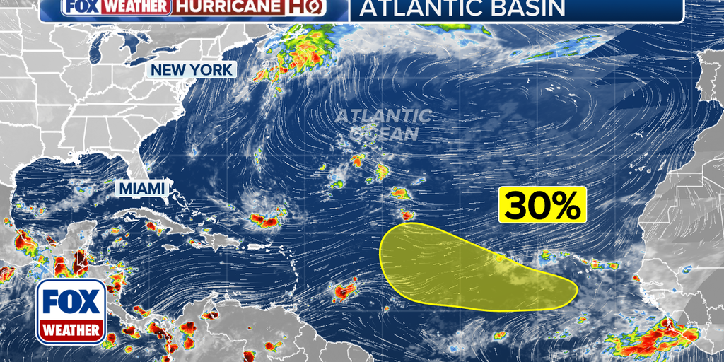 Tropical Atlantic springs to life with new area to watch for development off Africa