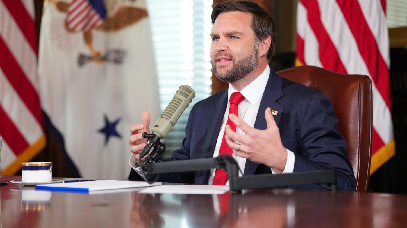 JD Vance hosts ‘The Charlie Kirk Show’ : NPR