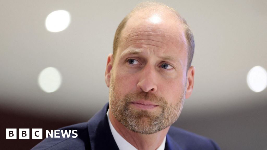 Prince William visibly moved as widow tells of husband’s suicide