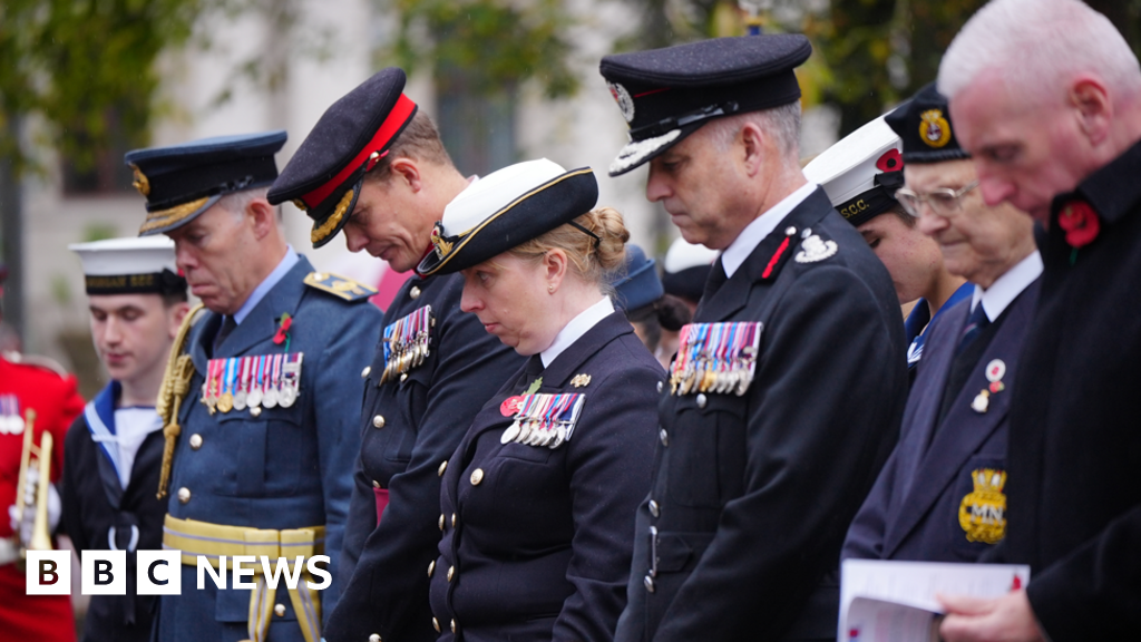 Remembrance Sunday services held across Wales